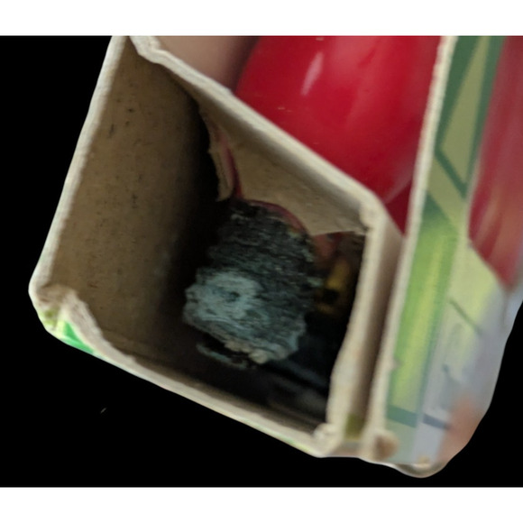 Grants Christmas Shop 5 C-6 Red Lamps Lightbulbs Holiday Japan Vintage AS IS - Picture 2 of 5